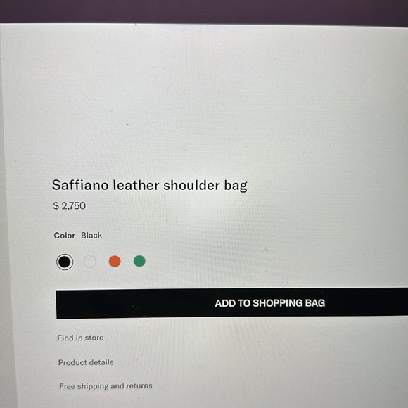 Prada Crossbody Wallet on Chain with gold hardware - Picture 9 of 9